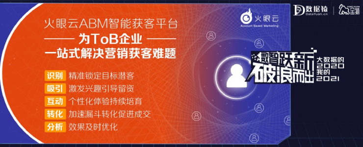【金猿產(chǎn)品展】ABM智能獲客平臺——為企業(yè)一站式解決營銷獲客難題