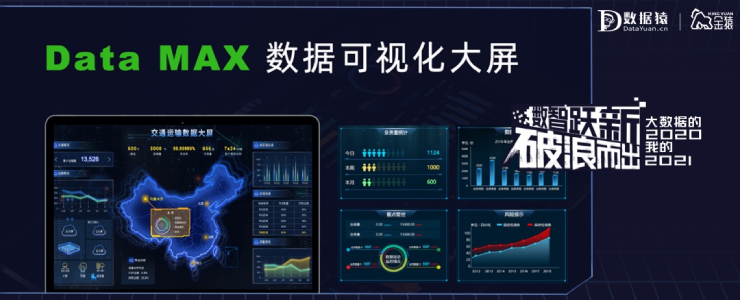 【金猿產(chǎn)品展】Data MAX——數(shù)據(jù)大屏可視化