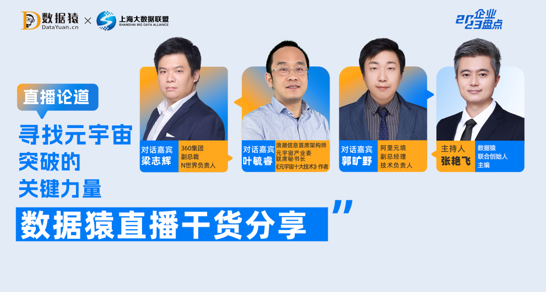 算力提升+AIGC，是驅(qū)動(dòng)元宇宙發(fā)展的核心引擎｜數(shù)據(jù)猿直播干貨分享