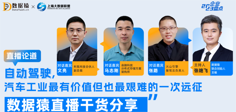 自動駕駛，一次道阻且長的遠(yuǎn)征｜數(shù)據(jù)猿直播干貨分享