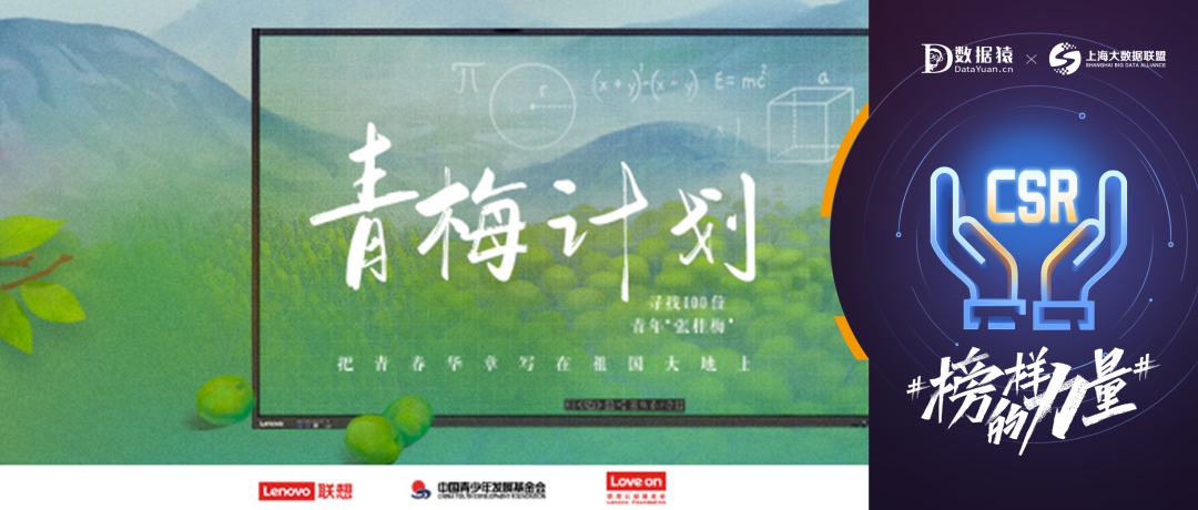 【公益案例展】聯(lián)想集團(tuán)青梅計(jì)劃