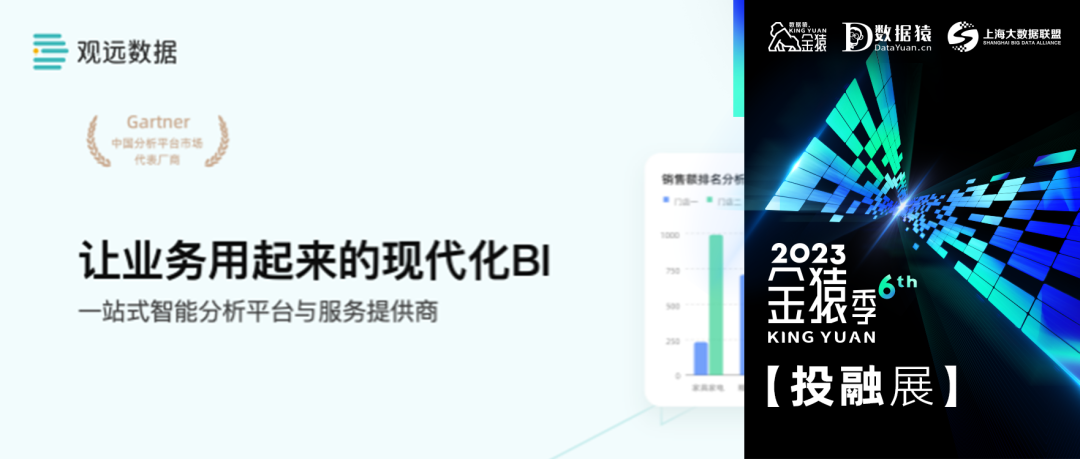 【金猿投融展】觀遠(yuǎn)數(shù)據(jù)——一站式智能分析平臺與服務(wù)提供商