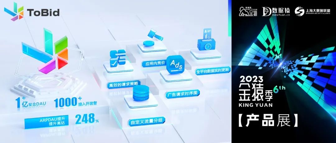 【金猿產(chǎn)品展】ToBid聚合廣告平臺(tái)——聚合勢(shì)能，讓流量更有價(jià)值！