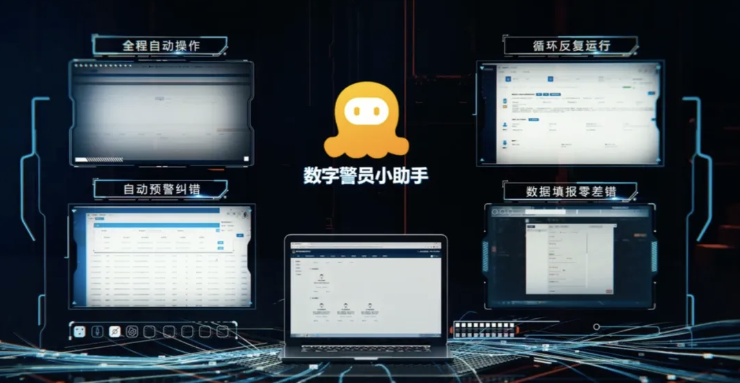 數(shù)智化案例展_重慶公安_實(shí)在智能-1