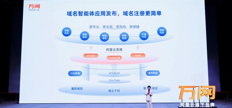 Alibaba Cloud launched the first domain AI large model application