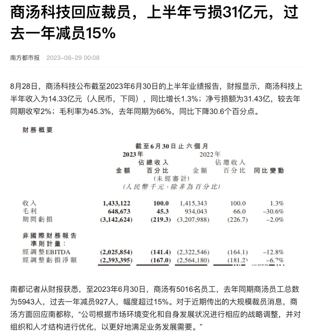商湯科技_2024半年財報_降本增效-4
